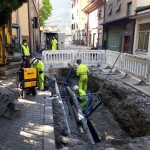 Wiederaufnahme der Arbeiten an verschiedenen Baustellen