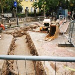 Informationen zu den Arbeiten am Grießer Platz