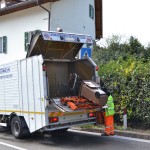 Biomüllbehälter werden gewaschen 2017