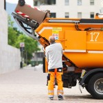 Biomülltonnen werden wieder gewaschen