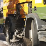 Nächtliche Straßenreinigung in Bozen