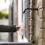 Wasserbrunnen Innenstadt mit SEAB-Trinkflasche