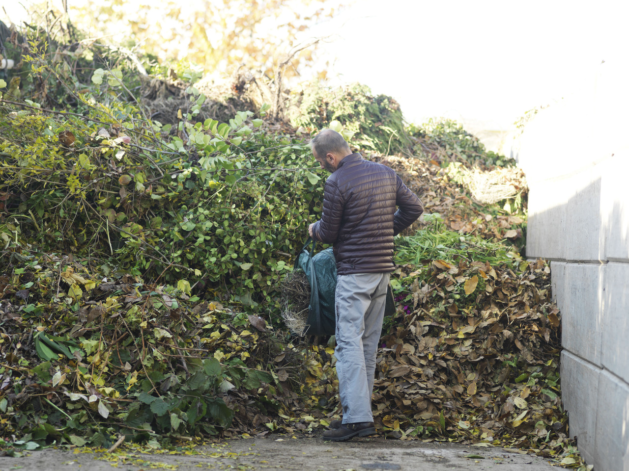 Sammelstelle für Gartenabfälle geschlossen am 28.10.2022