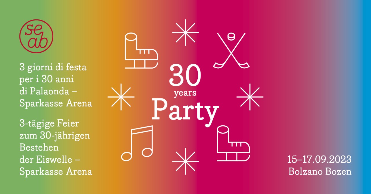 Save the date: 30 Years Party!
