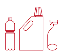 Contenitori plastica - Plastikbehälter
