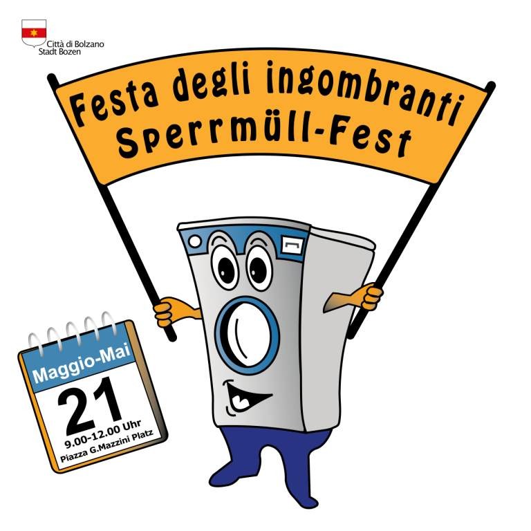 Festa degli ingombranti sabato 21/5/2016 in Piazza Mazzini