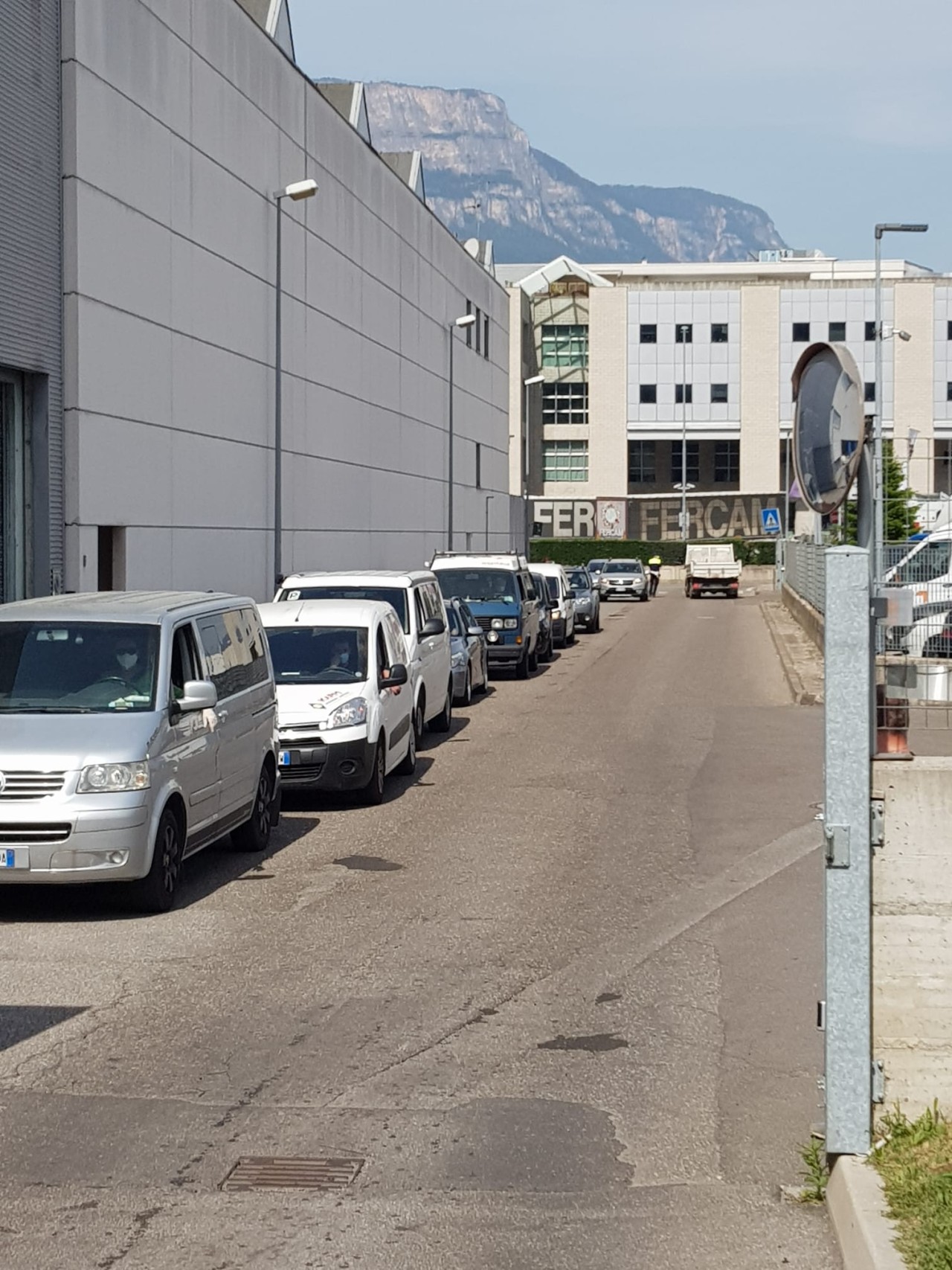Großer Andrang am Recyclinghof
