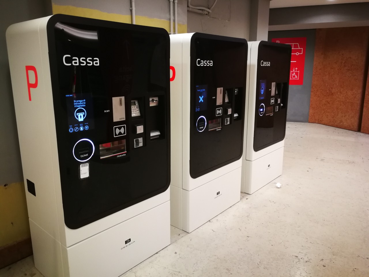 Lavori di modernizzazione dei parcheggi