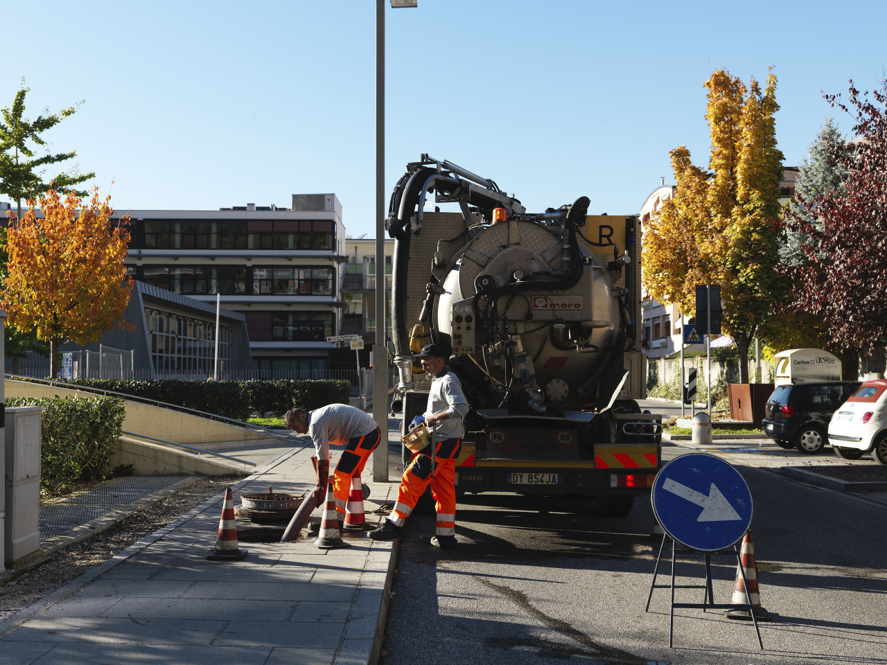 Arbeiter/Fahrer für den Abwasserdienst (m/w) 