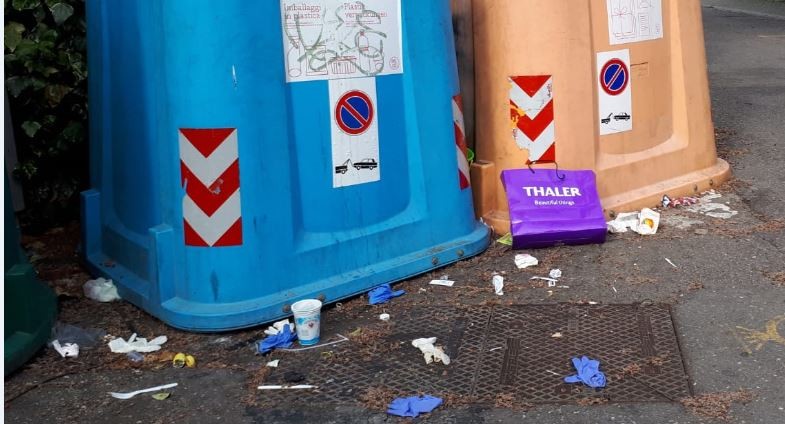 Earthday 2020: Come smaltire i guanti e le mascherine?