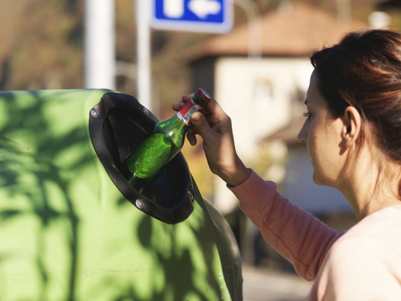 Raccolta differenziata del vetro